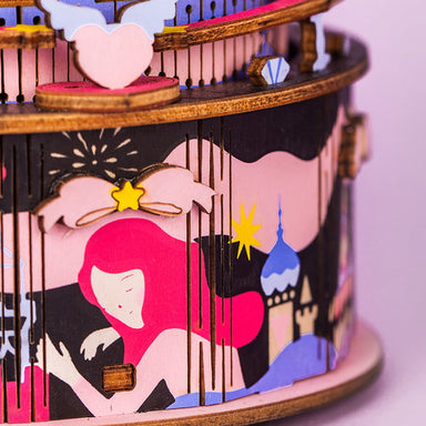 Robotime Rolife Music Box Starry Night