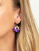 Holly Yashi Arabella Earrings - Royal Purple