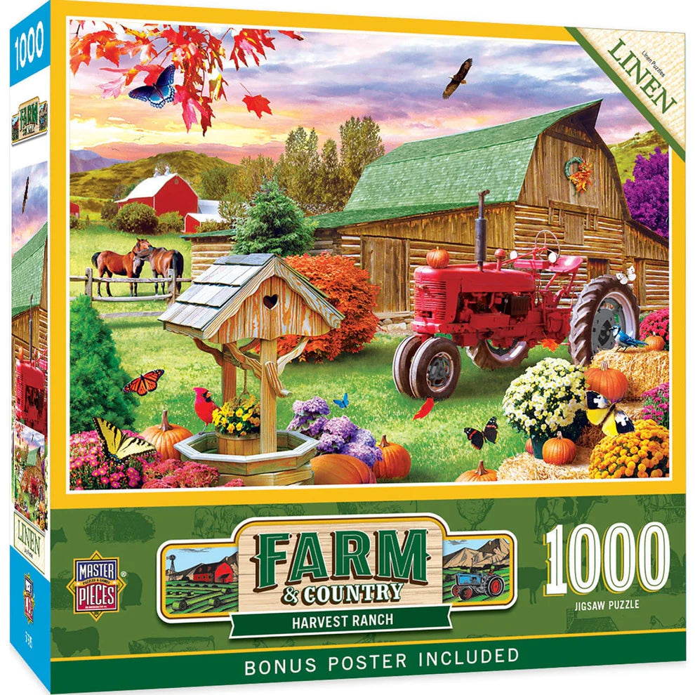 Harvest Ranch 1000 Piece Farm & Country Puzzle