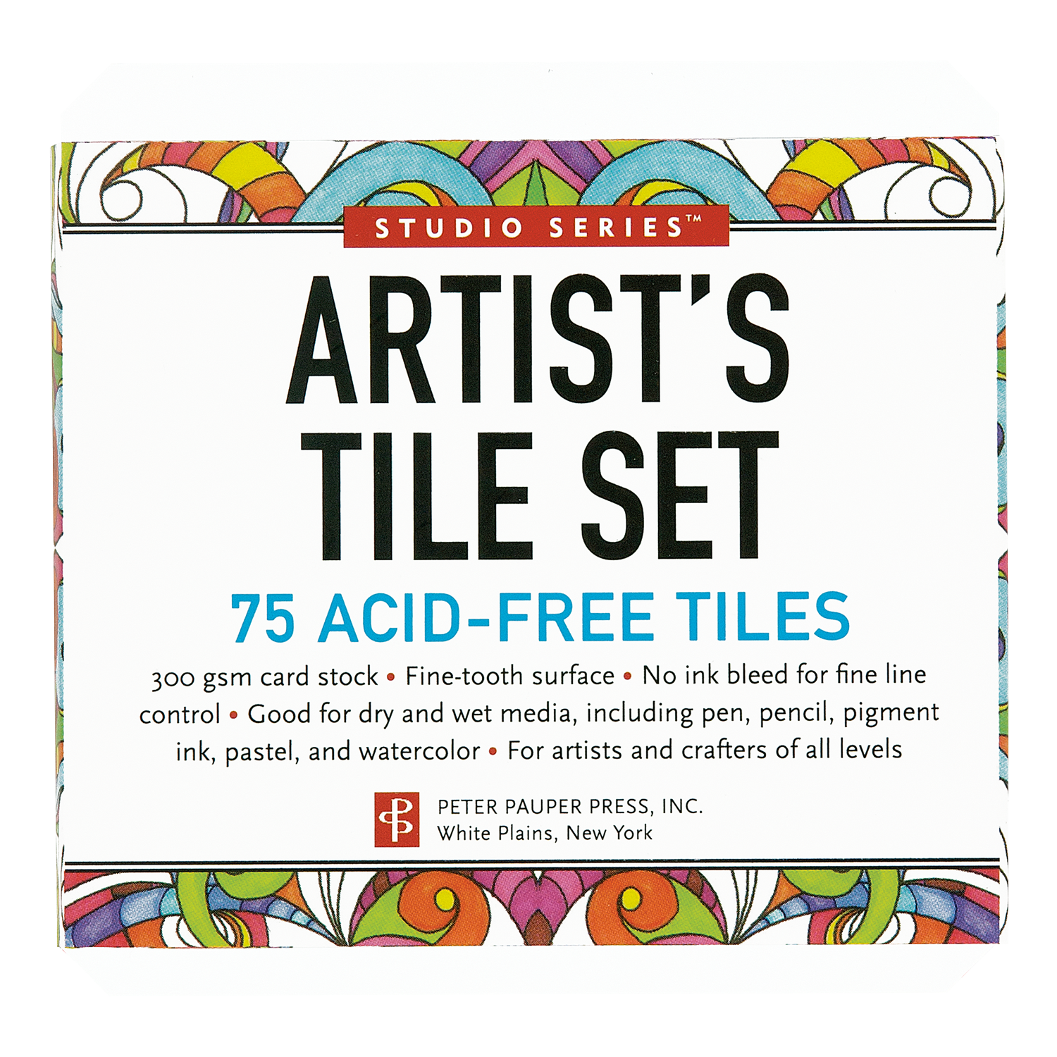 PTR Studio Series - Artist's Tile Set: White