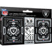 Las Vegas Raiders NFL 2-Decks of Playing Cards and Dice Set