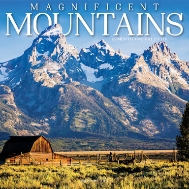 GRPH Magnificent Mountains 2027 Wall Calendar