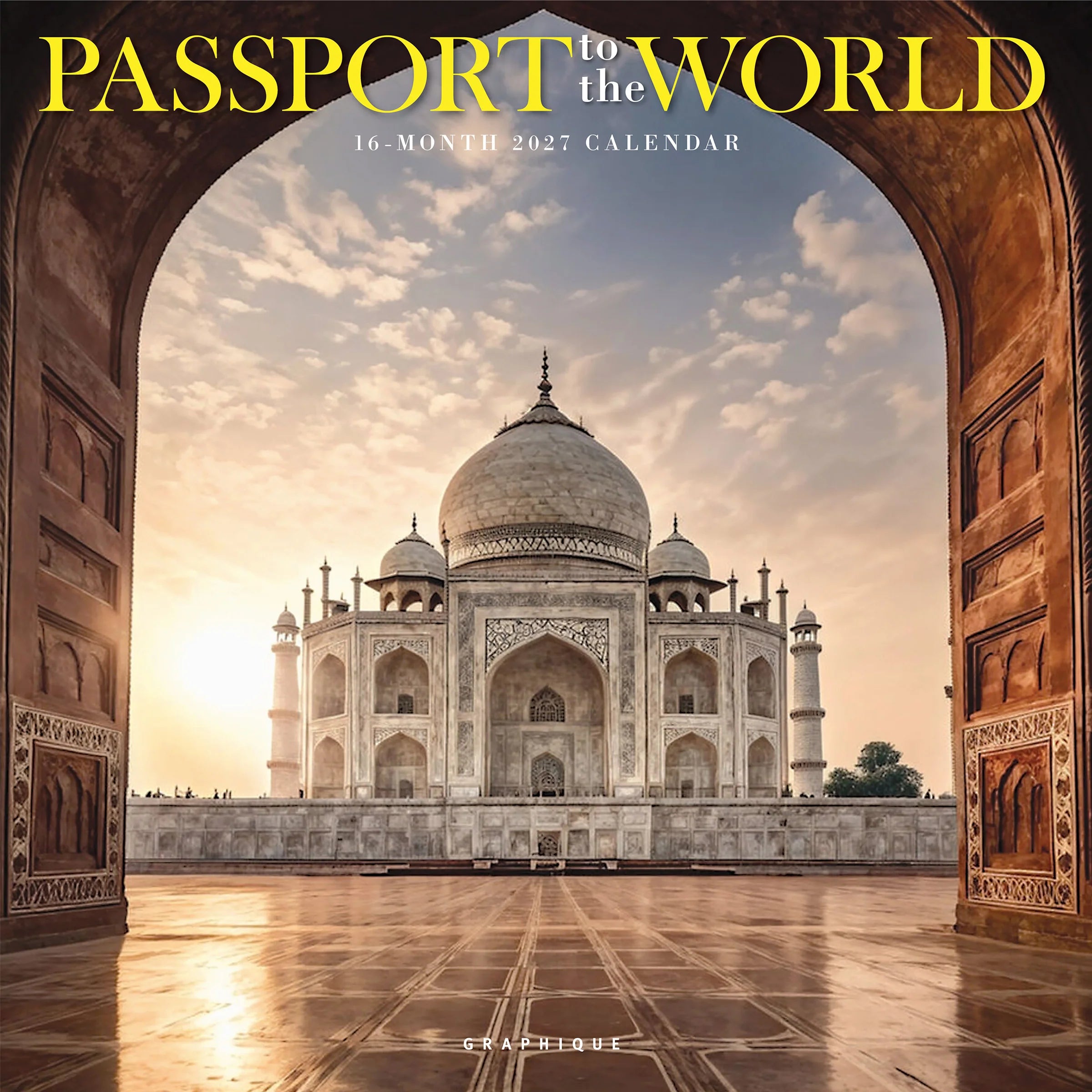 GRPH Passport to the World 2027 Wall Calendar