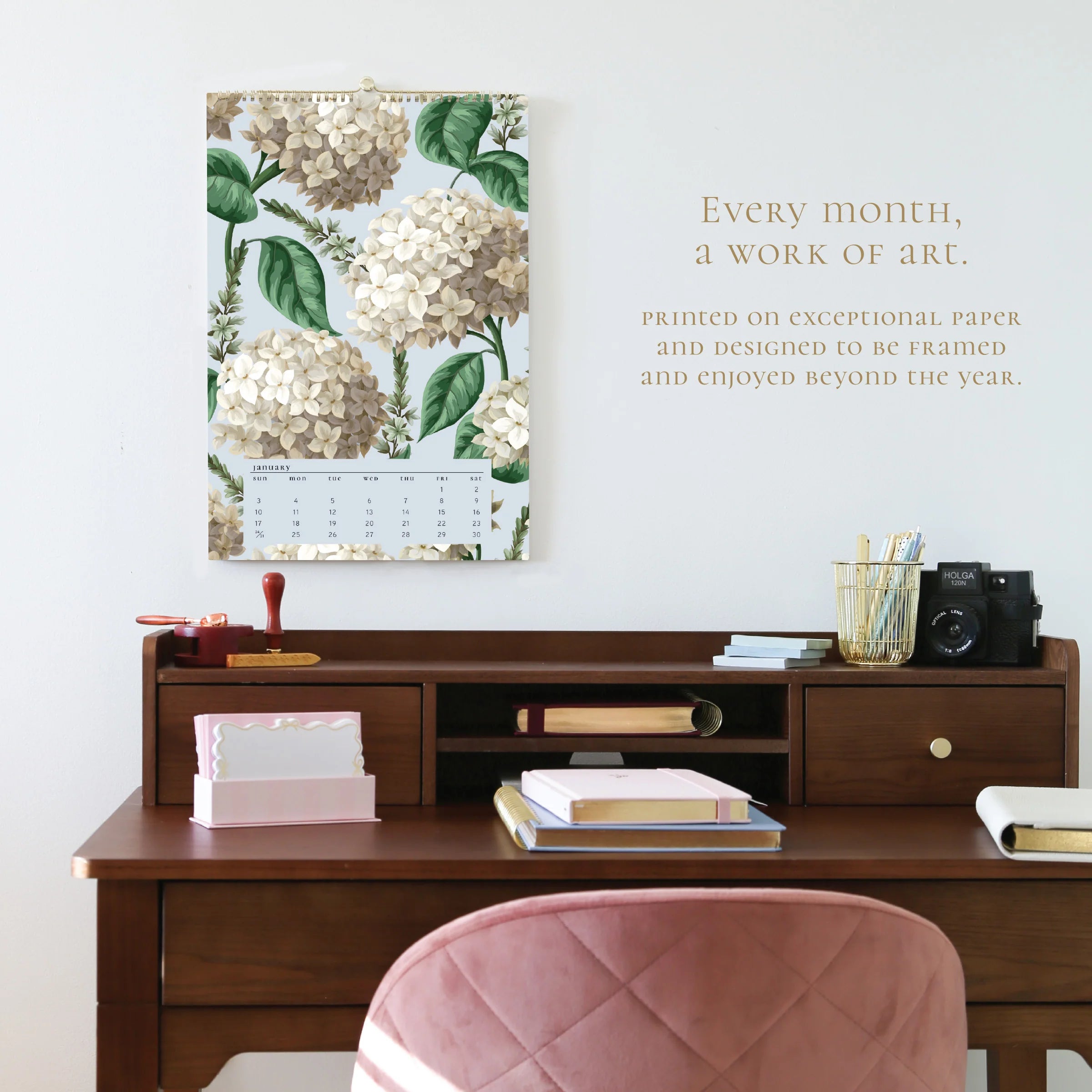 GRPH Deluxe Botanique 2027 Wall Calendar