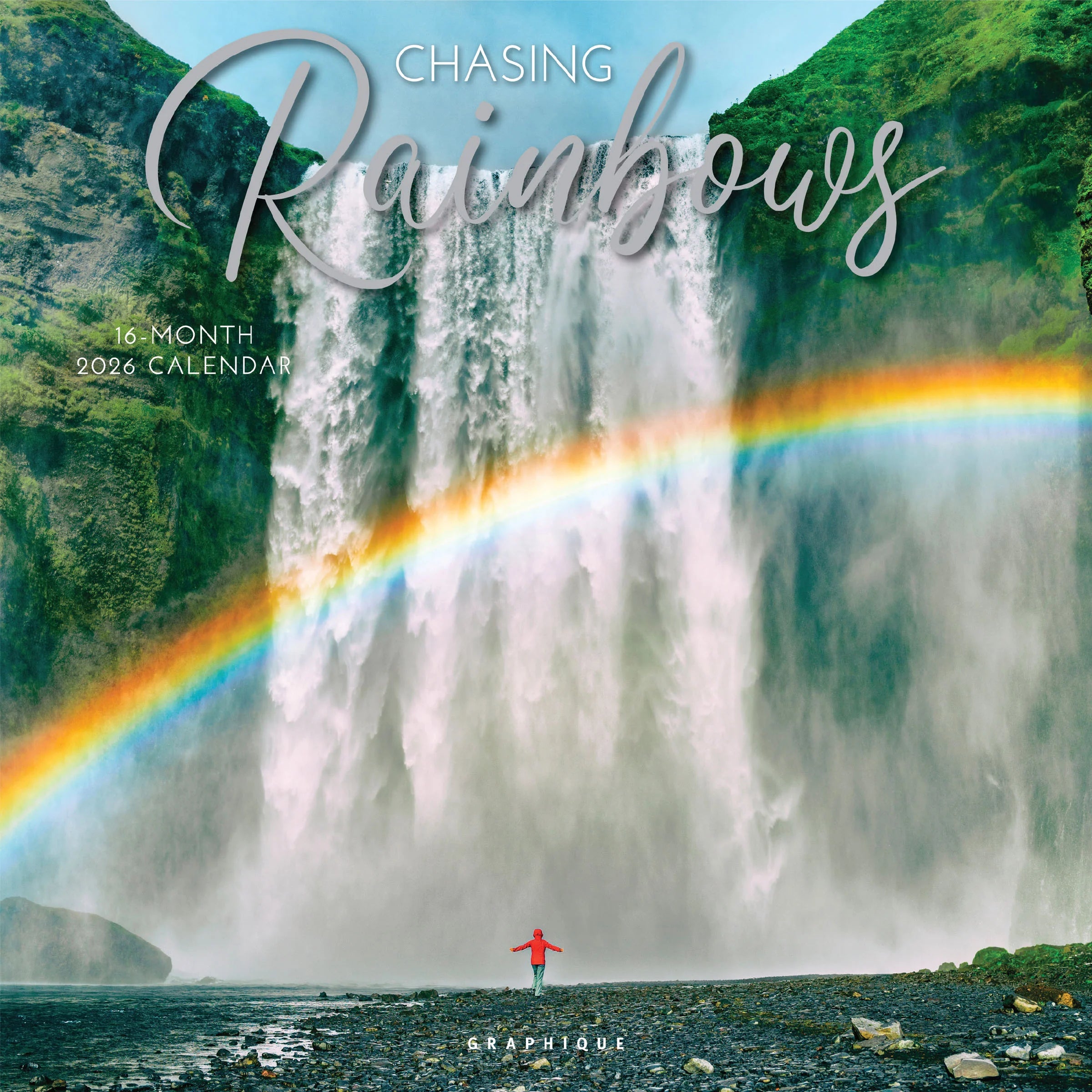 Chasing Rainbows 2026 Wall Calendar