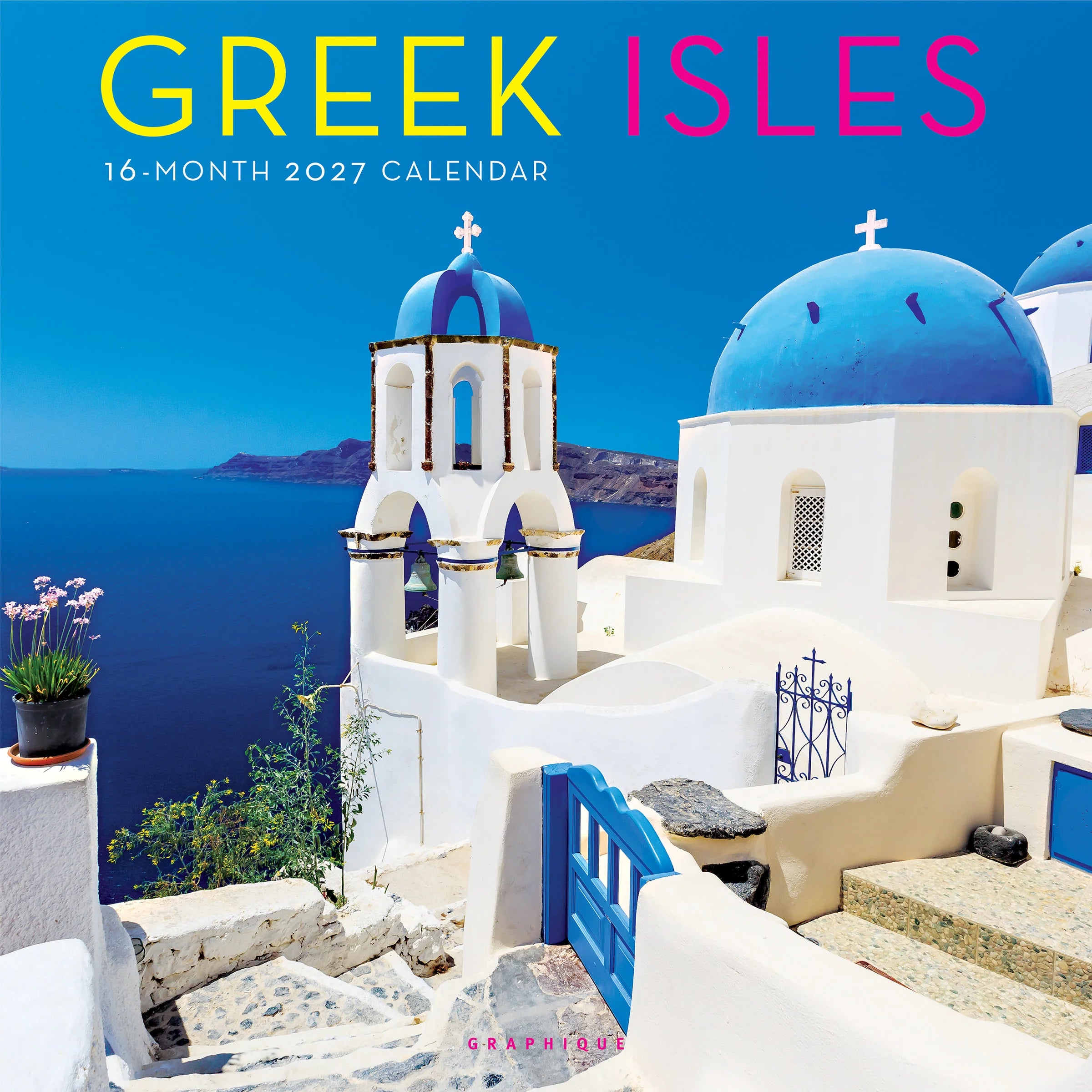 GRPH Greek Isles 2027 Wall Calendar