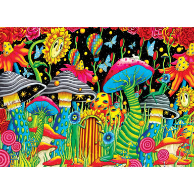 Garden of Cosmic Delights 1000 Piece Wonderous Worlds Puzzle