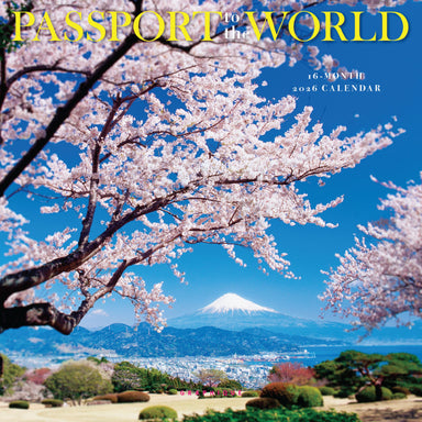 Passport To The World 2026 Mini Wall Calendar