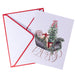 Sled Boxed Holiday Cards    