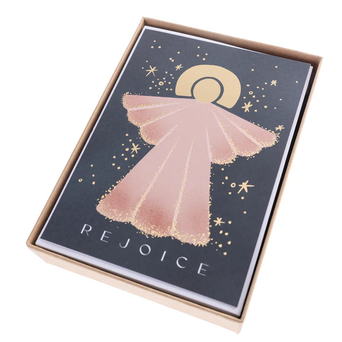 Rejoice Angel Classic Boxed Christmas Cards    