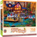 Cabin In The Cove 750 Piece Lazy Days Puzzle