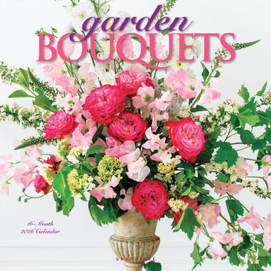 Garden Bouquets 2026 Wall Calendar