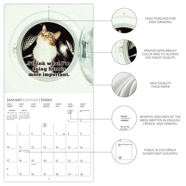 GRPH Nuthin' But Trouble 2027 Wall Calendar