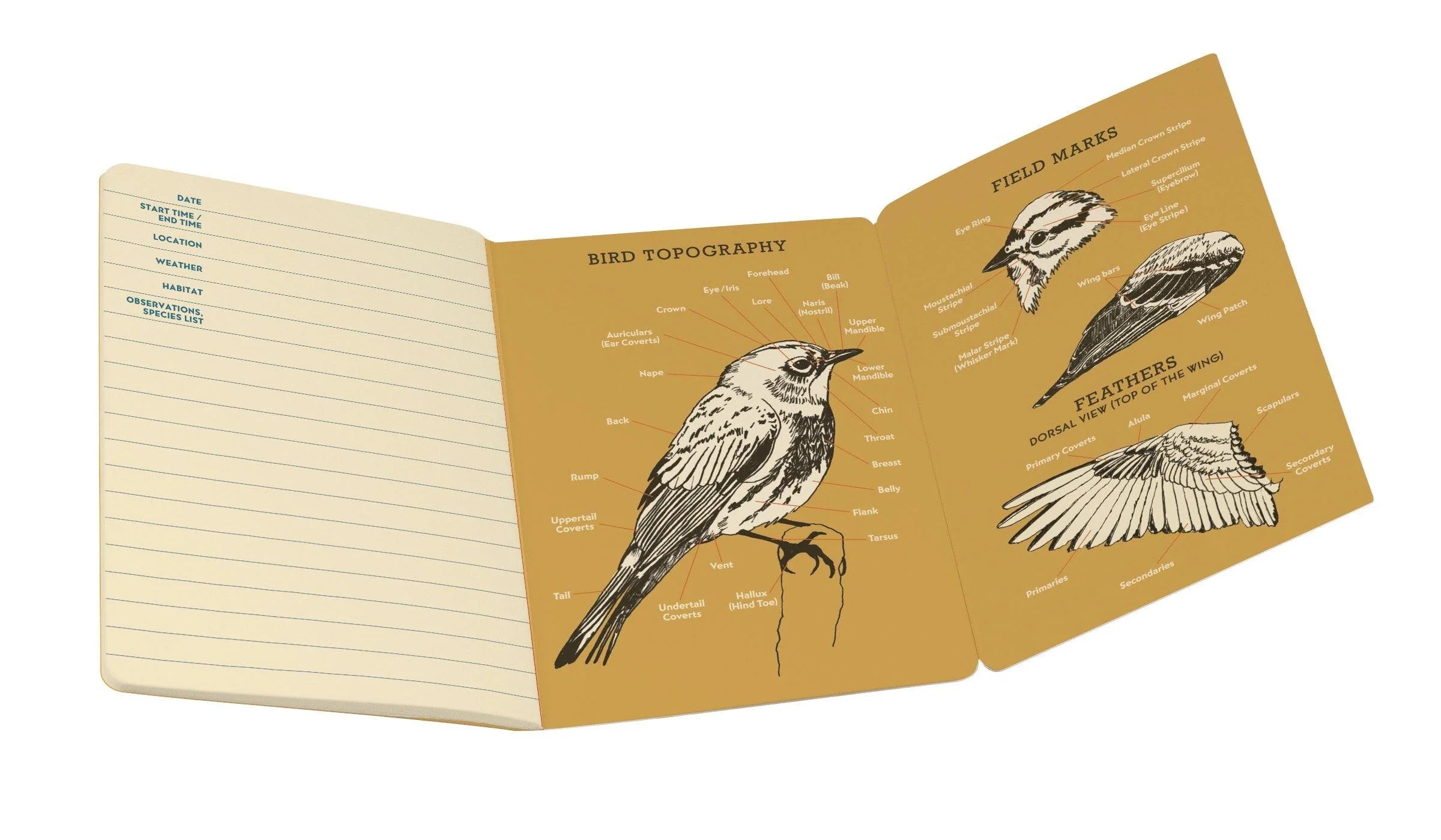 UPG Birdwatching Pocket Notebook