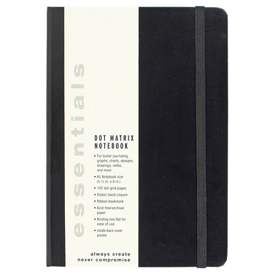 PTR Essentials Dot Matrix Notebook - A5