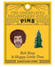 UPG Bob Ross & Tree Enamel Pin Set