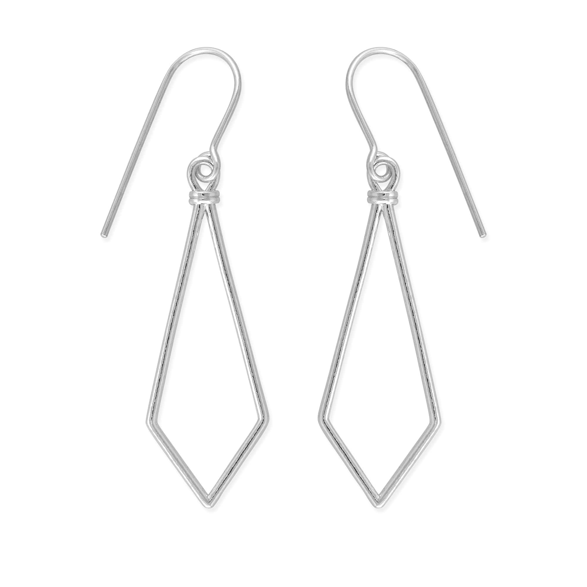 Boma Sterling Silver Kite Dangle Earrings