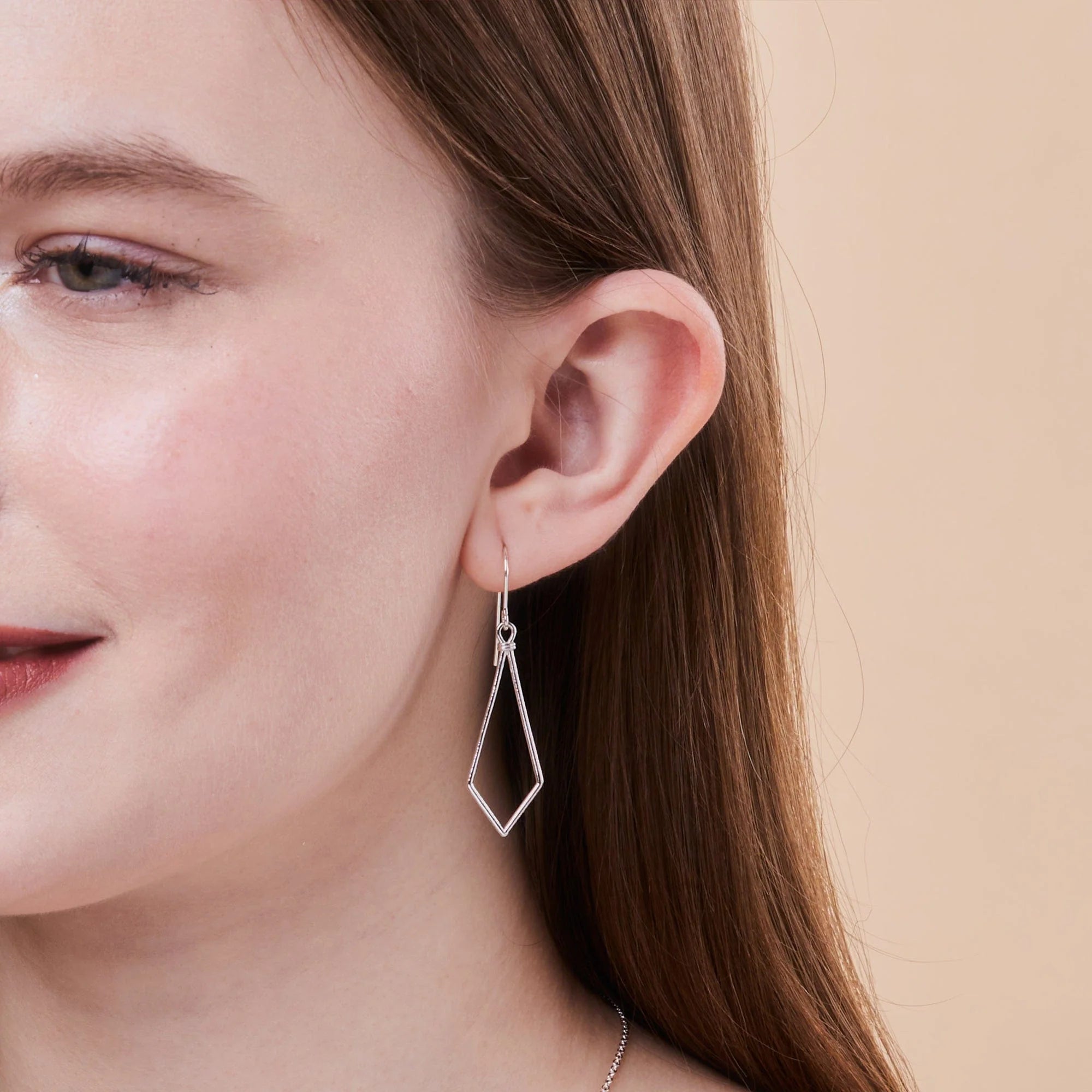 Boma Sterling Silver Kite Dangle Earrings