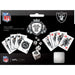 Las Vegas Raiders NFL 2-Decks of Playing Cards and Dice Set