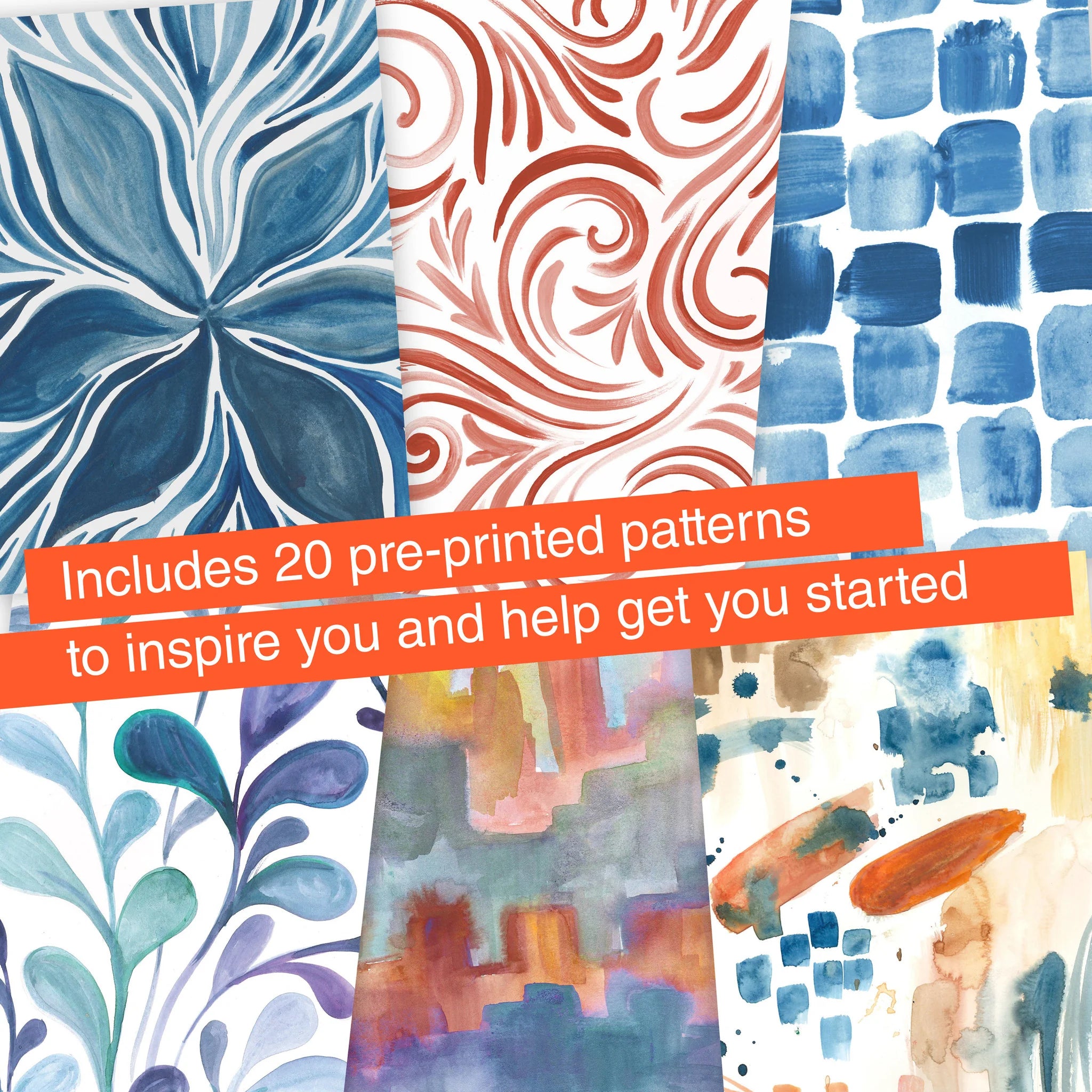 FABR DOODL BK RVRS COLOR MONO