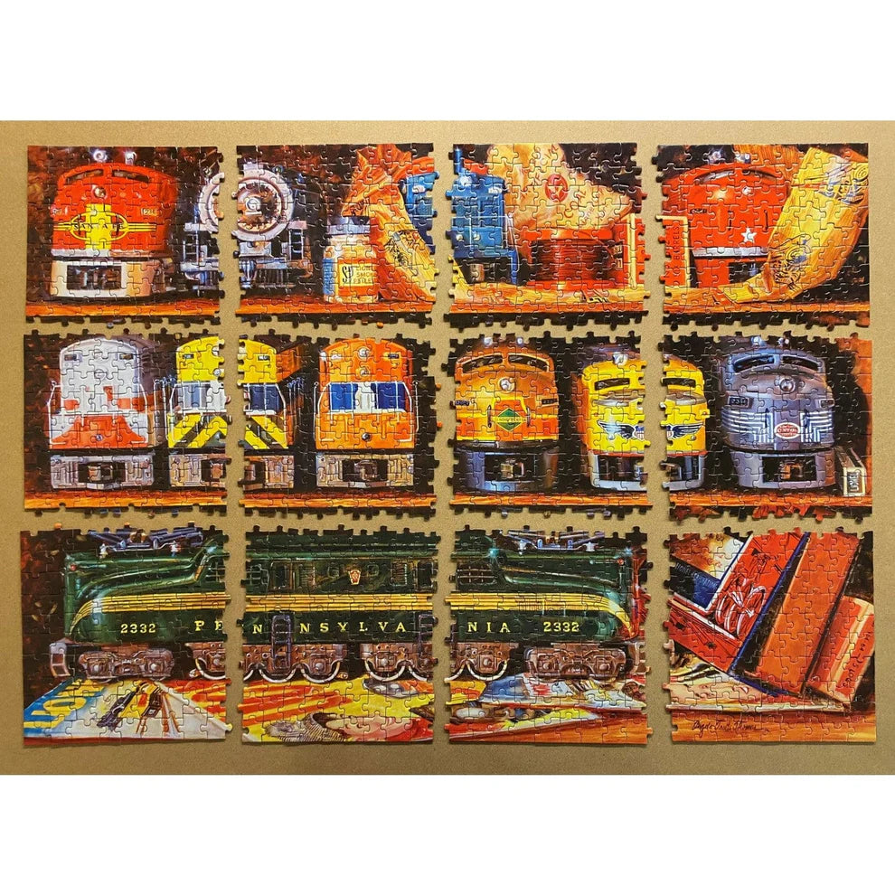 Well Stocked Shelves Lionel Trains Since 1900 1000 Piece Puzzle