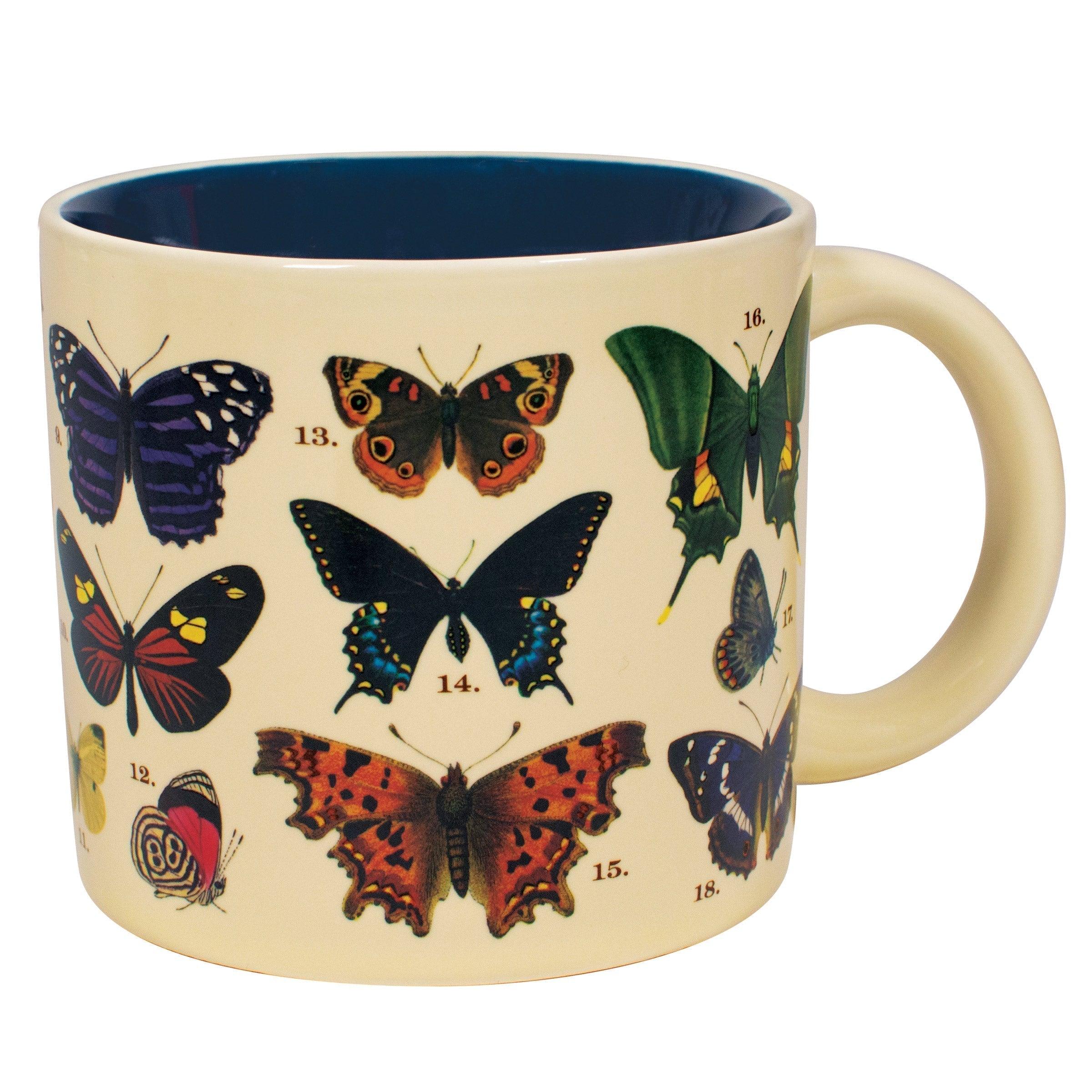 Butterflies Mug - 18 Species Revealed    