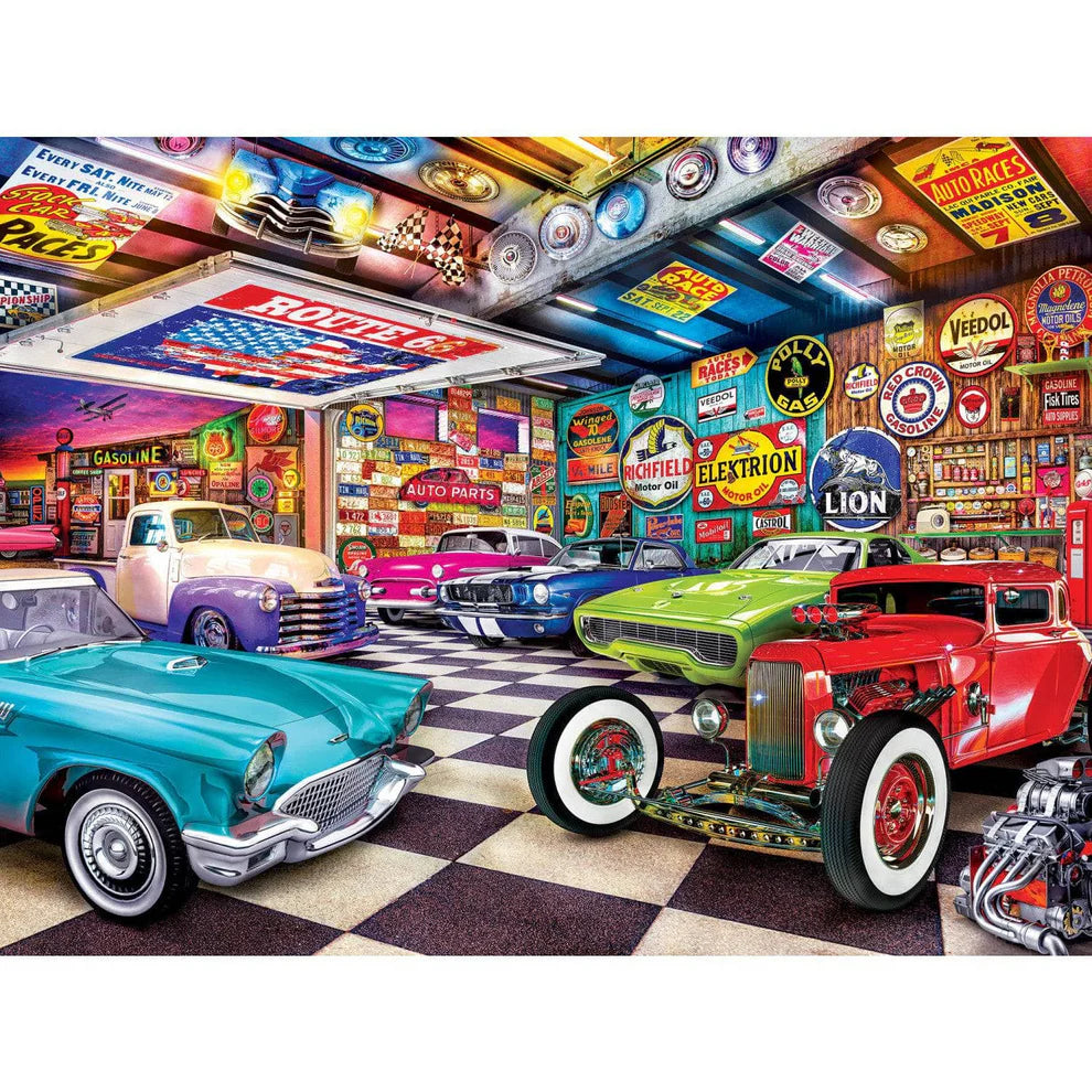 Collectors Garage Wheels 750 Piece Puzzle