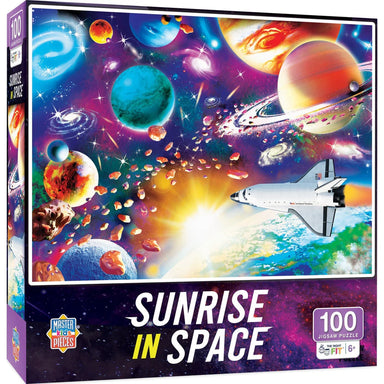 NASA Sunrise In Space 100 Piece Puzzle