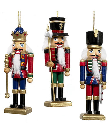 Nutcracker Ornament 5" - Single, Various Styles