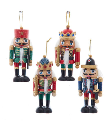 Short Nutcracker Ornament - Single, Various Styles