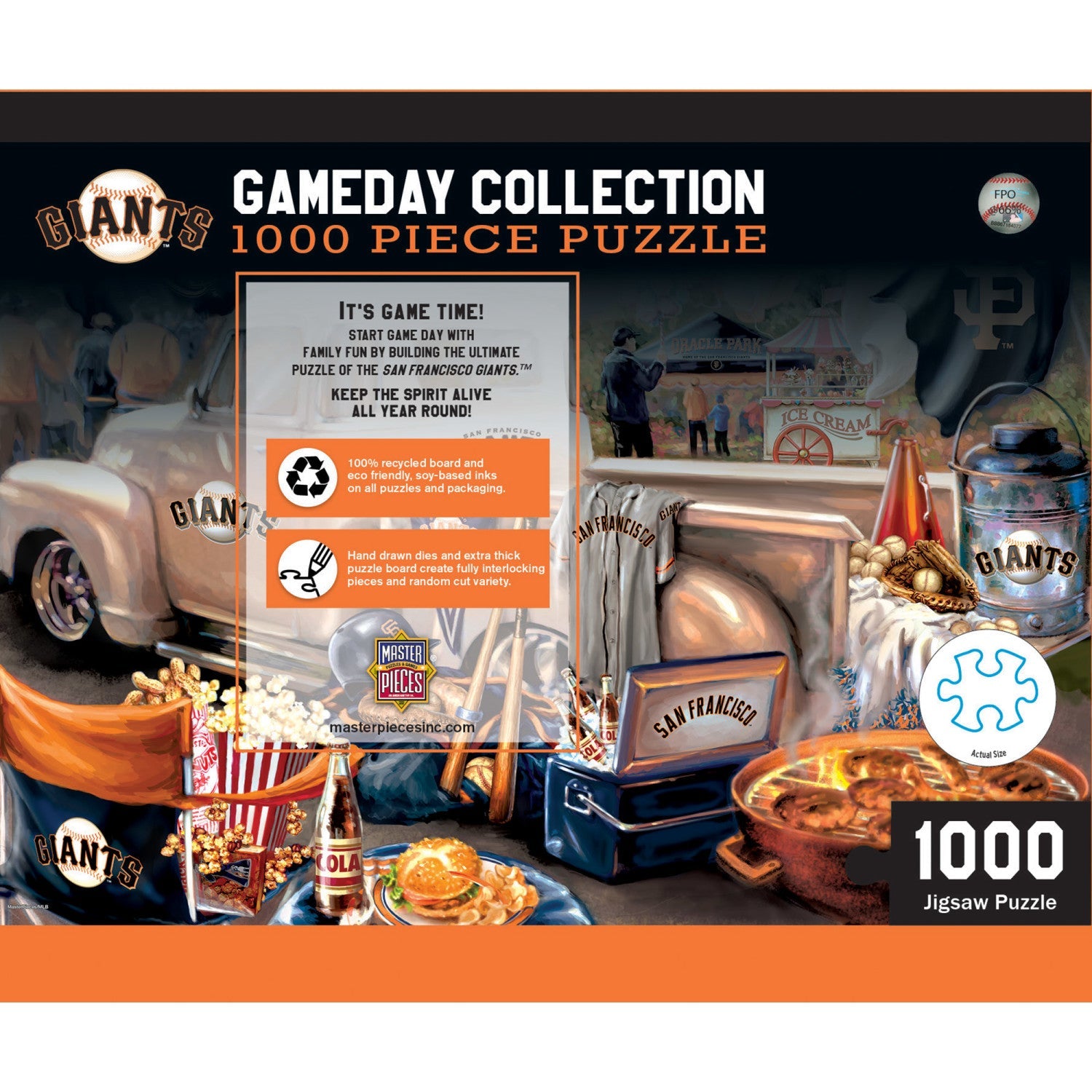 San Francisco Giants 1000 Piece Gameday Collection    