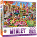 Dog Gone Days Medley 300 Piece Large Format Puzzle