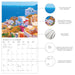 Greek Isles 2025 Mini Wall Calendar    