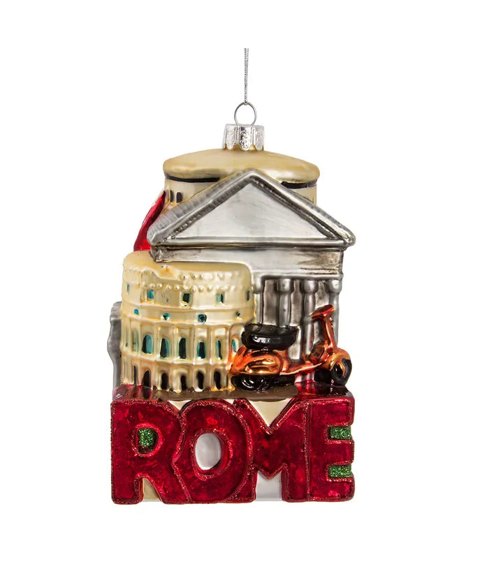Rome Glass Ornament