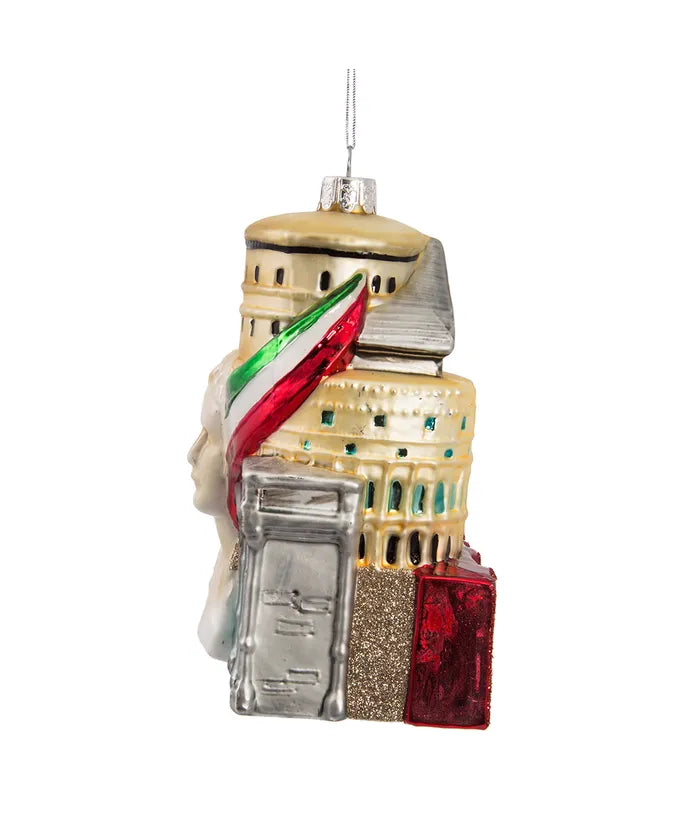 Rome Glass Ornament