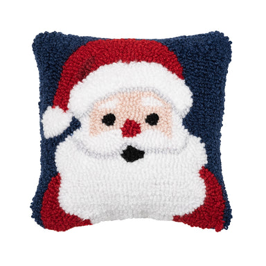 Happy Santa 8x8 Pillow    