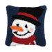 Happy Snowman 8x8 Pillow    