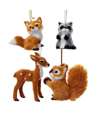Woodland Animal Ornament - Single, Various Options