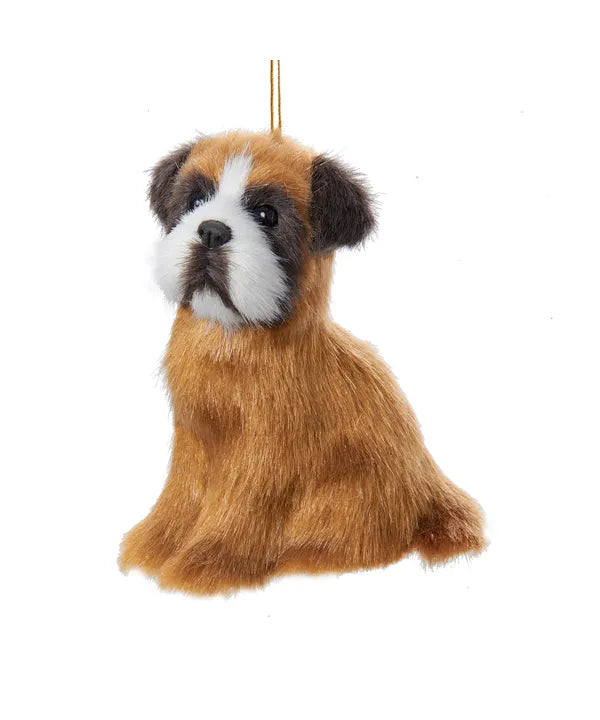 Plush Boxer Ornament