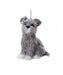 Plush Schnauzer Ornament