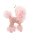 Furry Pink Poodle Ornament
