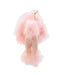 Furry Pink Poodle Ornament