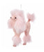 Furry Pink Poodle Ornament