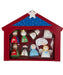 Kurt Adler Kids Wooden Nativity Set, 10 Piece