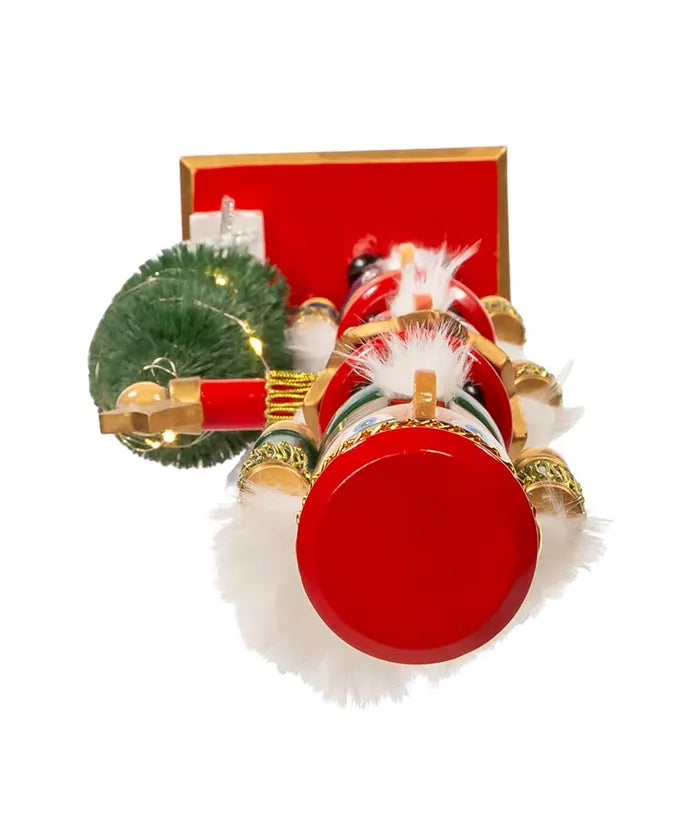 Kurt Adler 18" Triple Stack Nutcracker with LED Tree