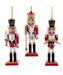 Red & White Nutcracker Ornaments - (Single) Various Styles