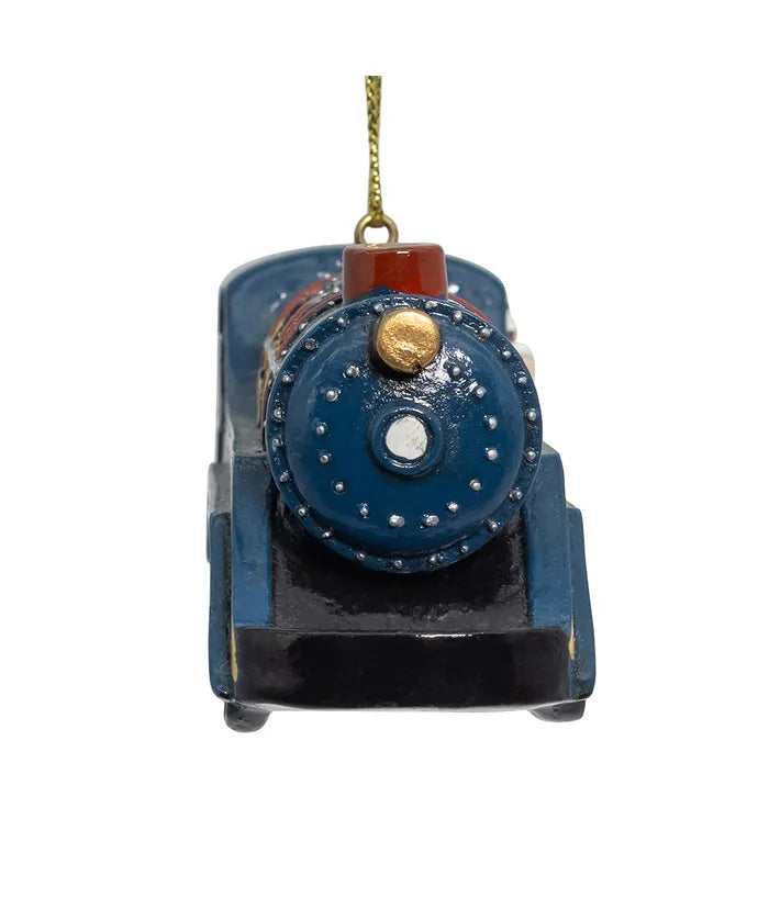 Santa Express Locomotive Ornament
