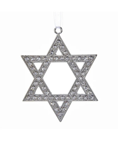 Metal Star of David Ornament