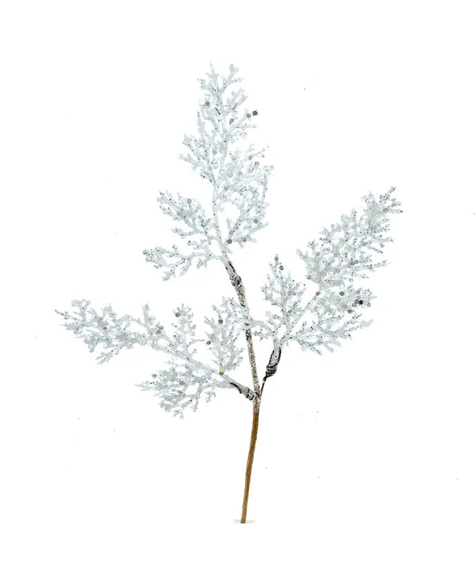 White Iced Cedar Pick