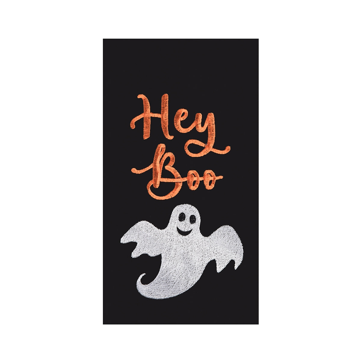 Hey Boo Embroidered Kitchen Towel    